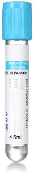 Tubes de citrate (0,109 M, 3,2 %)