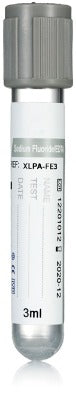 Tubes de fluorure de sodium avec/oxalate de potassium