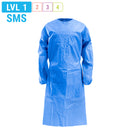 SG100 Cobalt™ AAMI Blouse d'isolation niveau 1 SMS 25 g/m²