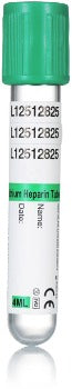 Lithium heparin with Gel tubes